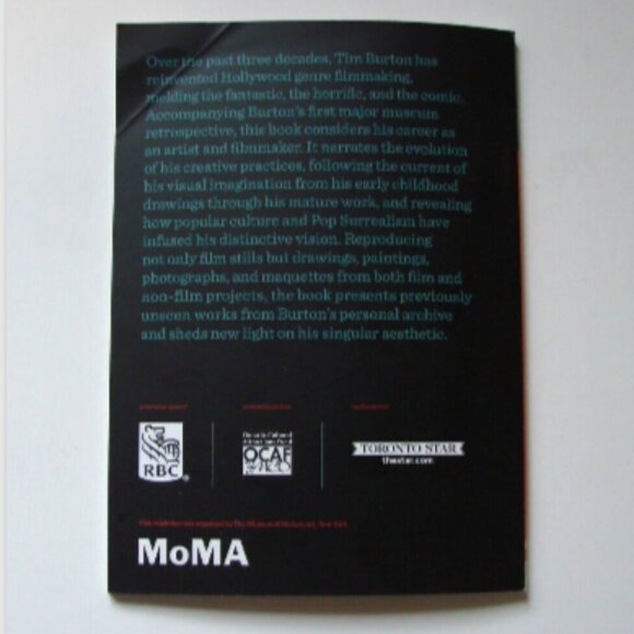 Tim Burton TIFF MOMA Catalog 2010 Toronto Intl Film Festival Art Beetlejuice - Picture 8 of 9